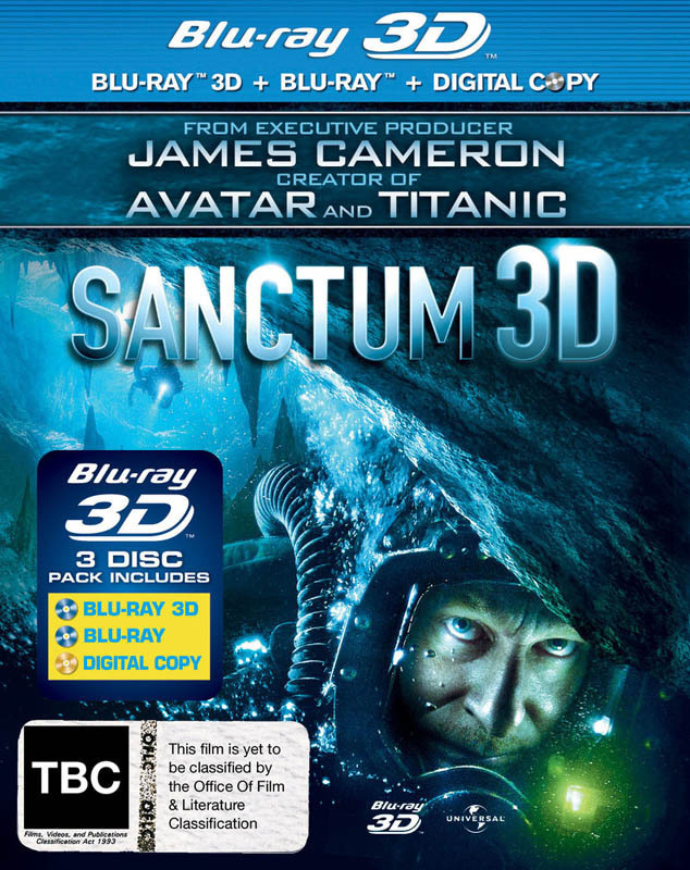 驚天洞地 3D (2D + 快門3D) 50G (Sanctum 3D)